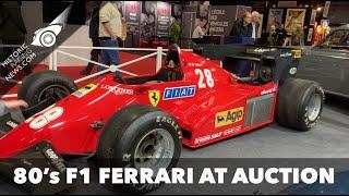 Ferrari 126 C F1 car at Artcurial