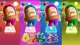 Oddbods Full Episode vs Oddbods Fuse vs Oddbods Pogo vs Oddbods Bubbles  Tiles Hop!