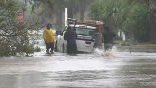 Heavy rain, flooding damages businesses, homes in Charleston