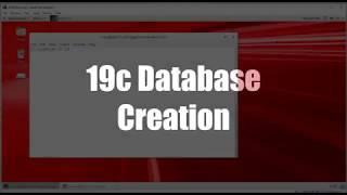 Easy 19c Database creation using DBCA