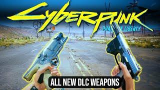 Cyberpunk 2077 - Phantom Liberty DLC - All New Weapons Showcase