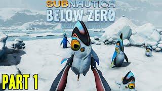 SUBNAUTICA BELOW ZERO - GAMEPLAY WALKTHROUGH PART 1 - THE INTRO + WELCOME TO THE ICE!