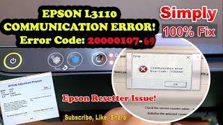 Epson printer Communication Error / How To Fix Epson Printer Communication #epson #communication