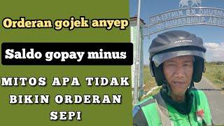 cara mengatasi orderan Gojek sepi apakah saldo gopay minus membuat orderan gojek delay lama??