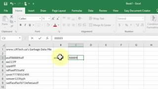 How To Separate Numbers and Letters in Excel Using the Flash Fill Feature