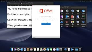 Office 2019 on macOS Mojave or High Sierra with crack