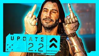 CYBERPUNK 2077 - NOWY UPDATE 2.2 ||  CUSTOMIZACJA AUT W CYBERPUNKU I NOWY QUEST