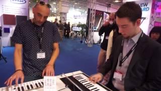 2 Xkey midi keyboards accompanied with Xkey 37 performance in Musikmesse 2014