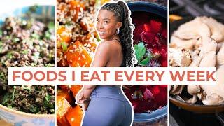 12 Year Vegan Glow-up | 5 foods I eat Every Week