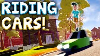 BEST CAR RIDE in HELLO NEIGHBOR!!