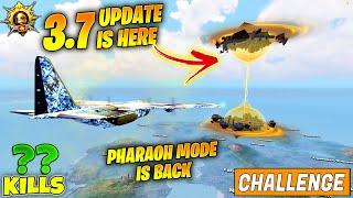  OMG !! 3.7 UPDATE PHARAOH MODE RETURNS FIRST EVER GAMEPLAY WITH TIME REVERSAL DAGGER IN BGMI/PUBGM