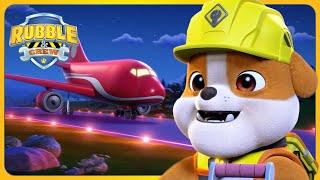 Rubble and Crew build an Airplane Runway! ️ | Rubble and Crew | Cartoons for Kids