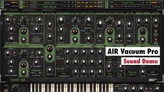 AIR Vacuum Pro Sound Demo - A Characterful SYNTHESIZER Plugin