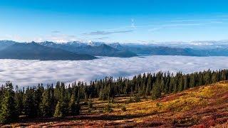 Wenn der Nebel wie ein Fluss durchs Ennstal fließt