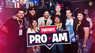 $3,000,000 FORTNITE PRO-AM WITH NINJA, TIM, BRENDON URIE, DILLON FRANCIS, AND MORE! (VLOG)