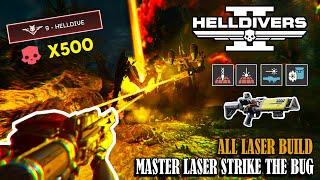 Helldivers 2 - LASER MASTERY!!! (All Loadout Laser Type, Helldive Difficulty, terminid mission)