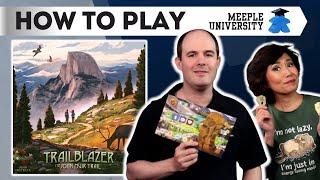 Trailblazer : the John Muir Trail ️- How to Play Board Game