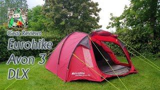 Gear Review: Eurohike Avon 3 DLX Nightfall three man tent