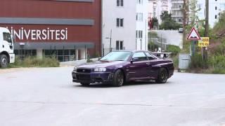 !!! Türkiye'de Tek Nissan Gtr r34 Midnight purple
