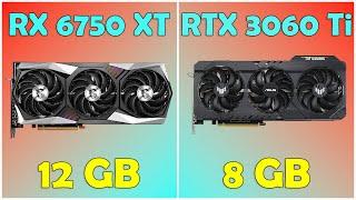 RX 6750 XT vs RTX 3060 Ti. New Drivers