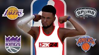 NBA2K24 MA CARRIERE #1 - EN ROUTE POUR L'HISTOIRE ! 1ER MATCH NBA !