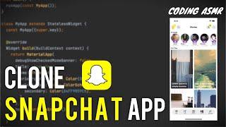 [Coding ASMR] Creating a Snapchat App with Flutter