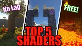 TOP 5 SHADER PACKS IN MCPE 1.17! - Minecraft Bedrock Edition! ( Best Shaders 2021 )