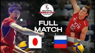 19-year-old ISHIKAWA faces 2.18m MUSERSKIY! | Full Match | JPN vs. RUS | Volleyball World Cup 2015