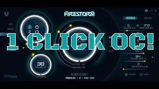 1 Click Overclocking RTX AND GTX Video Cards using Firestorm!