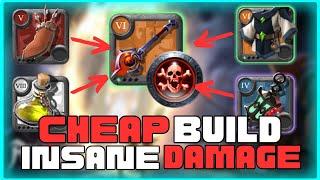 How To Play CHEAP CURSE Build Only DAMAGE +10M PROFIT| Commentary Albion Online Cursed Staff PvP