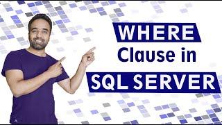 Where Clause in SQL Statements