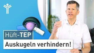 Luxation der Hüftprothese verhindern! Diese 4 Faktoren schützen vor Auskugeln der Hüft-TEP