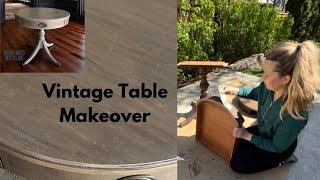 Vintage Table Makeover