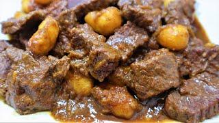 Semur daging sapi yang empuk dan gurih (trik dan tips memasak semur) untuk lebaran idul fitri