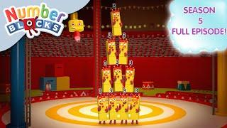 @Numberblocks- Circus of Threes | Season 5 Full Episode 17 | Learn to Count