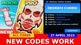 *NEW ADDITIONAL CODES * [ HUGE!] Nuke Simulator! ROBLOX | ALL CODES | April 27, 2023