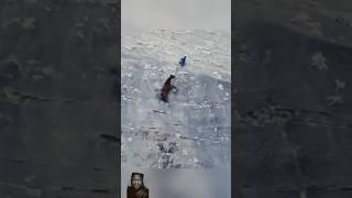 Man saves horse from cliff,#respect #shorts