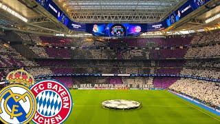 Champions League Anthem at THE Bernabéu Real Madrid v Bayern Munich Estadio Santiago Bernabéu 4K