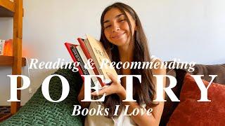 Reading Poems And Sharing Poetry Book Recommendations  with Jocelyn