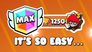 How to Get *MAX TIER* on **ANY BRAWLER FAST**  |