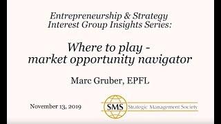 E&S Insights Webinar Series: Where to play - market opportunity navigator