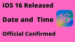 iOS 16 Release Date Official | iOS 16 Release Date and Time 2022| India| Pakistan| Nepal Philippines