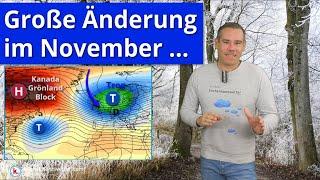 Es gibt noch große Änderungen im November - Frühwinter oder Südwest?