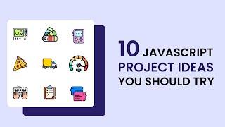 10 Javascript Project Ideas | My First Video With Voice