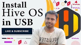 How to download & install hive OS in USB drive | Configure/settings hive os | flashing hiveos | ISO