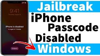 How to Jailbreak iPhone Passcode & Disabled with Windows Ra1nUSB 2021