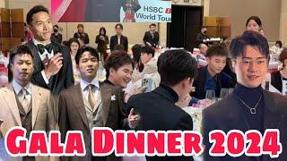 Gala Dinner Moment | HSBC BWF World Tour Finals 2024 | Choose your favorite badminton players