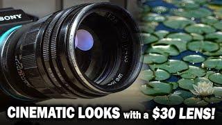 Get Cinematic looks with a $30 lens - Bokeh Monster!