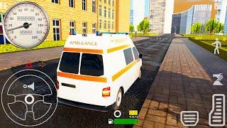 Policeman Ambulance Driver Simulator #2 - Emergency Rescue Truck - Android Gameplay