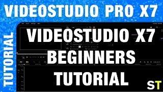 Corel VideoStudio Pro X7 Tutorial for Beginners